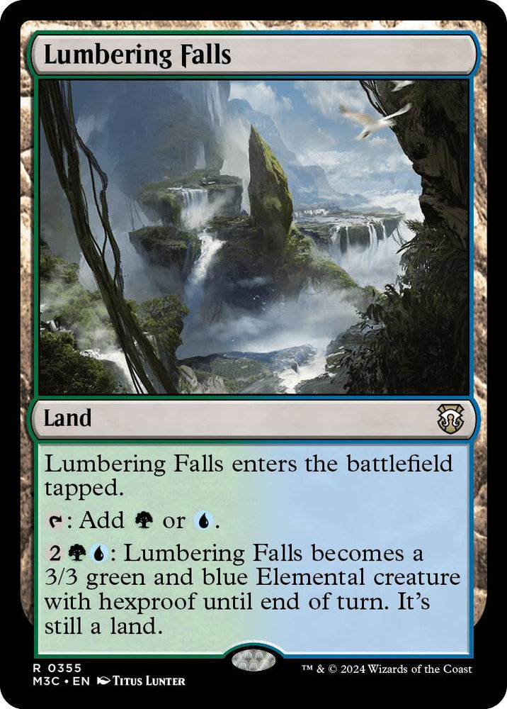 Lumbering Falls [Commandant de Modern Horizons 3] 