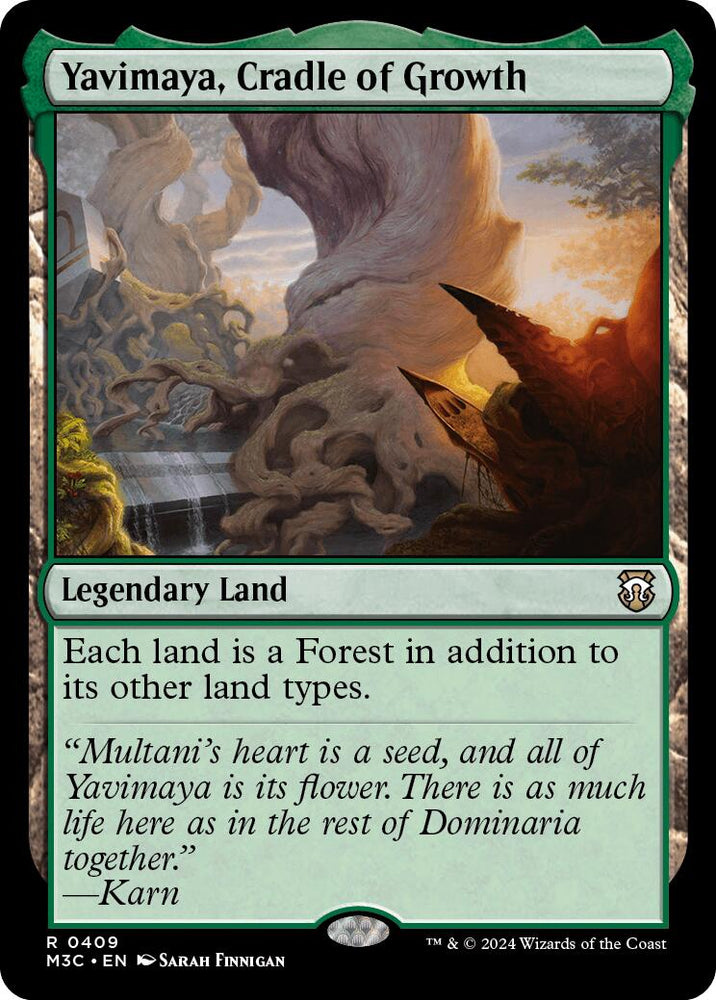 Yavimaya, berceau de la croissance [Modern Horizons 3 Commander] 