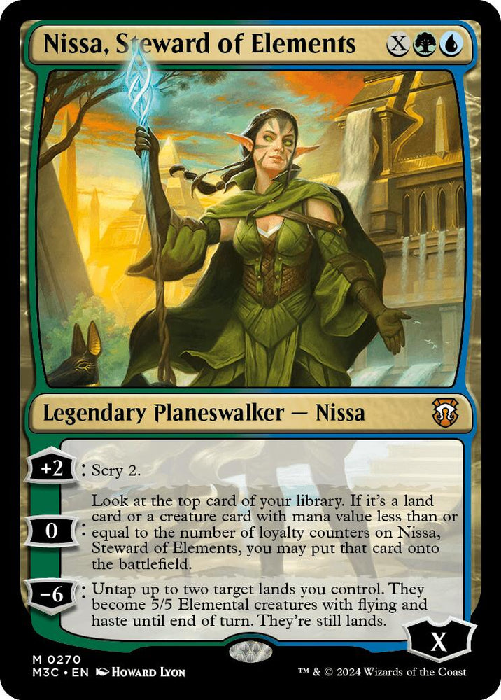 Nissa, intendante des éléments [Modern Horizons 3 Commander] 