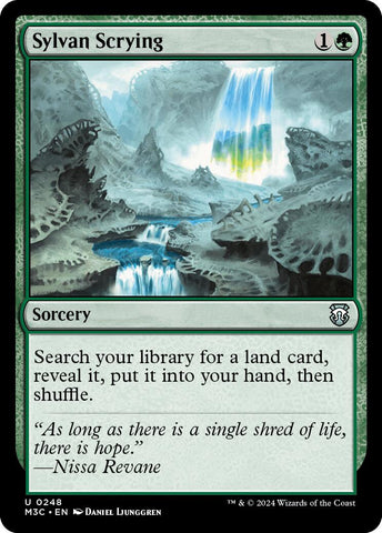 Sylvan Scrying [Modern Horizons 3 Commander] 