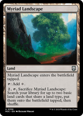 Une myriade de paysages [Modern Horizons 3 Commander] 