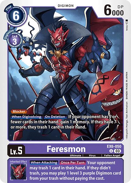 Feresmon [EX6-050] [Ascension infernale] 