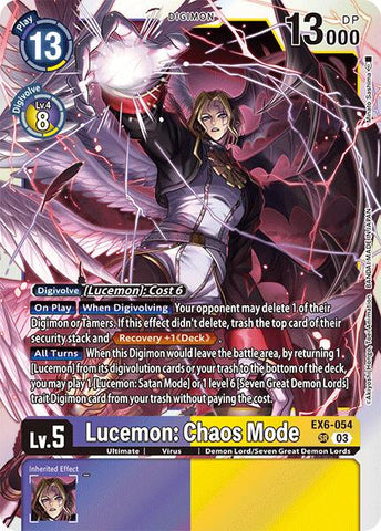 Lucemon : Mode Chaos [EX6-054] [Ascension infernale] 