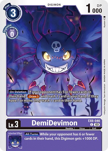 DemiDevimon [EX6-046] [Ascension infernale] 