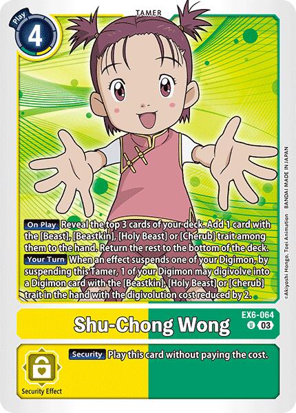 Shu-Chong Wong [EX6-064] [Ascension infernale] 