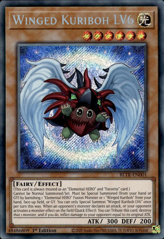 Kuriboh ailé LV6 [BLTR-EN001] Secret Rare 