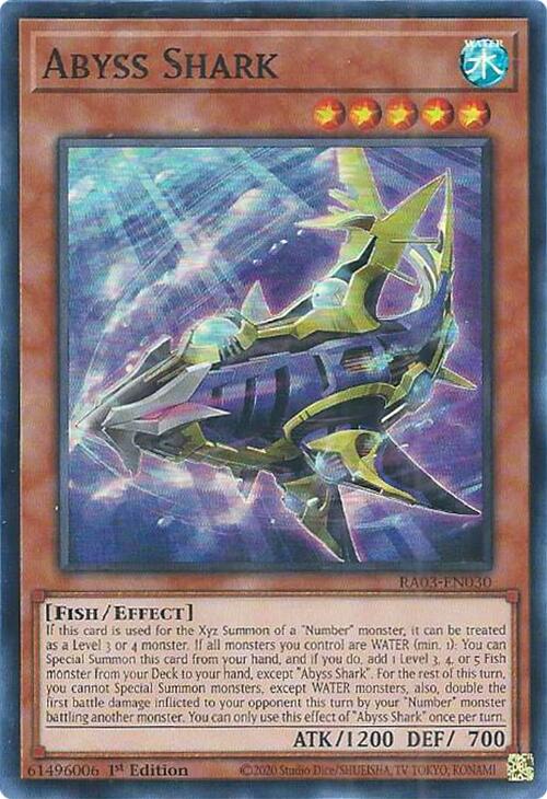 Abyss Shark (RA03-EN030) - Quarter Century Bonanza 1st Edition