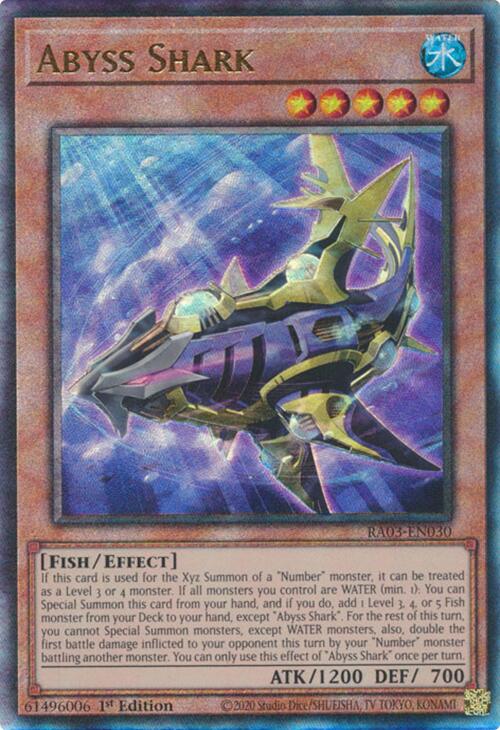 Abyss Shark (PUR) (RA03-EN030) - Quarter Century Bonanza 1st Edition