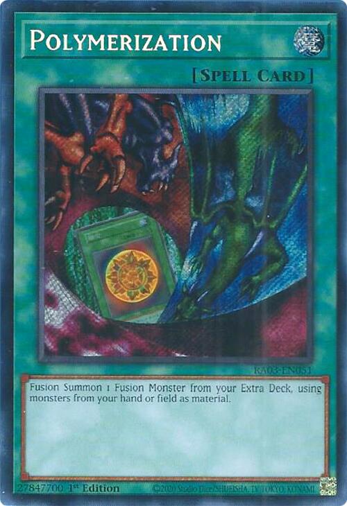 Polymerization (Alternate Art) (Secret Rare) [RA03-EN051] Secret Rare