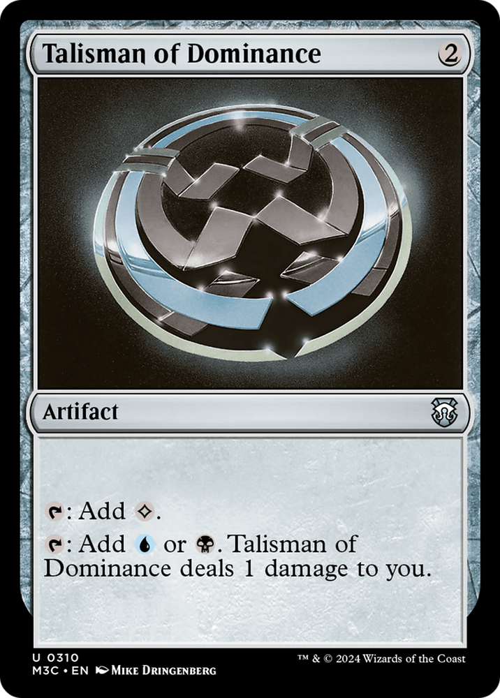 Talisman de domination (Ripple Foil) [Modern Horizons 3 Commander] 