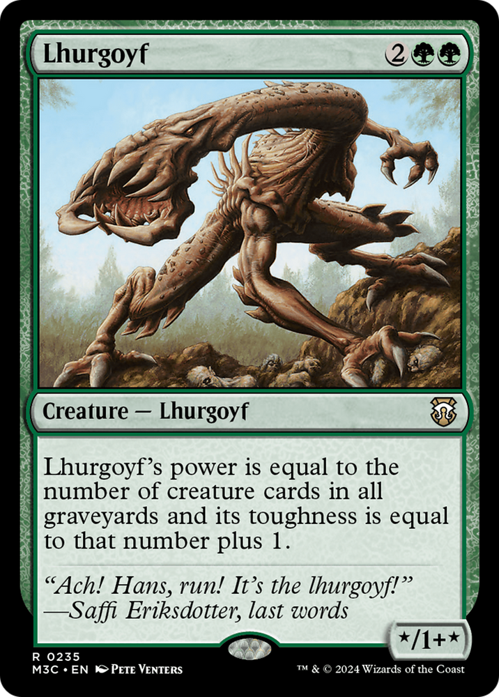 Lhurgoyf [Commandant d'Horizons Modernes 3] 