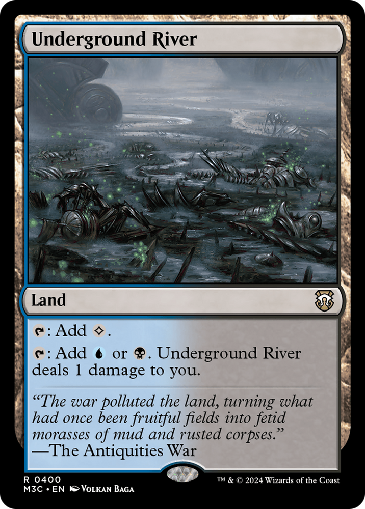 Rivière souterraine (Ripple Foil) [Modern Horizons 3 Commander] 