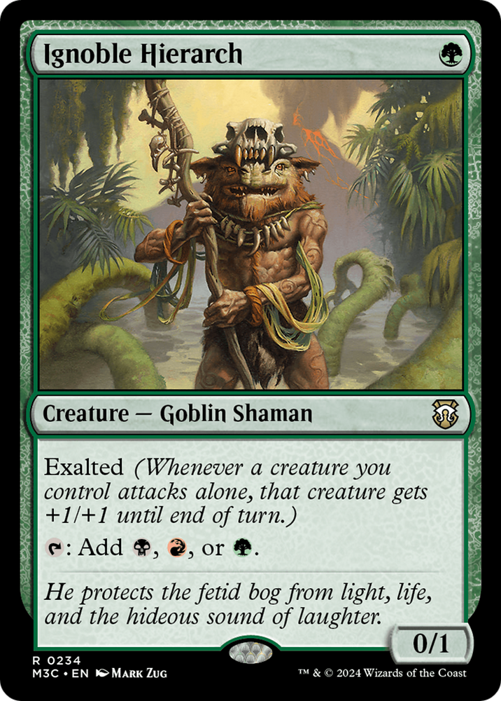 Hiérarch ignoble [Commandant de Modern Horizons 3] 