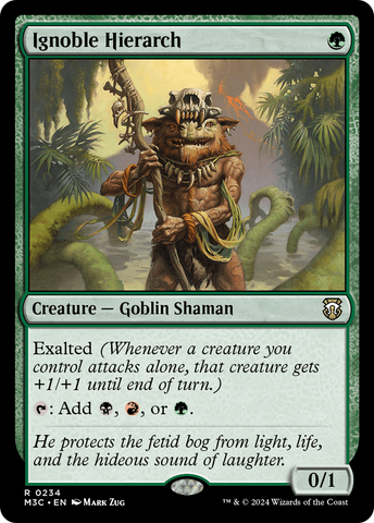 Hiérarch ignoble [Commandant de Modern Horizons 3] 