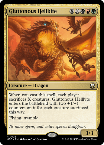 Hellkite glouton [Modern Horizons 3 Commander] 