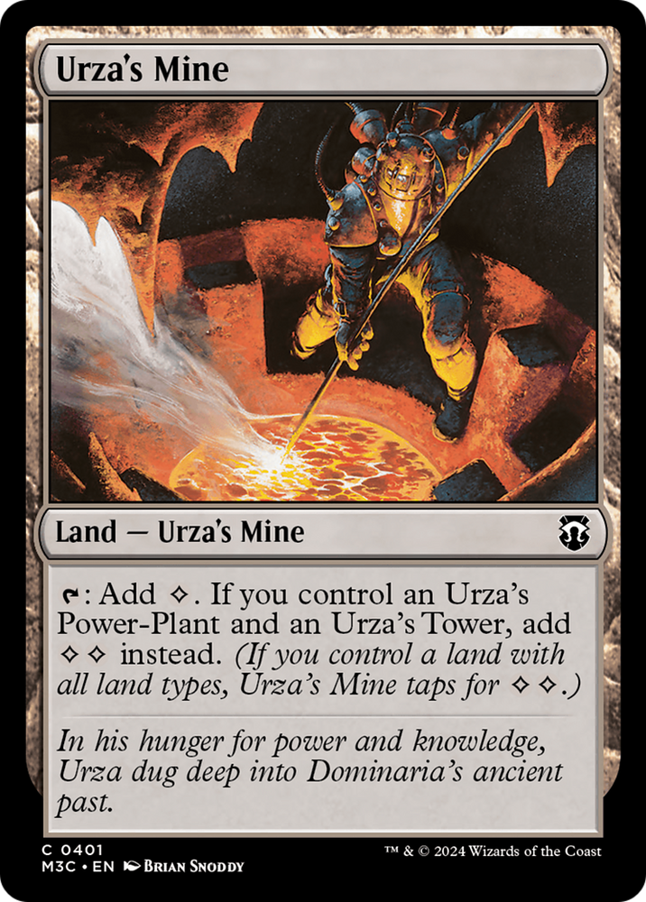 Mine d'Urza (Ripple Foil) [Modern Horizons 3 Commander] 