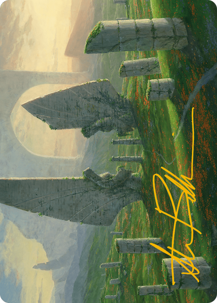 Carte d'art Monumental Henge (signature estampillée or) [Modern Horizons 3 Art Series] 