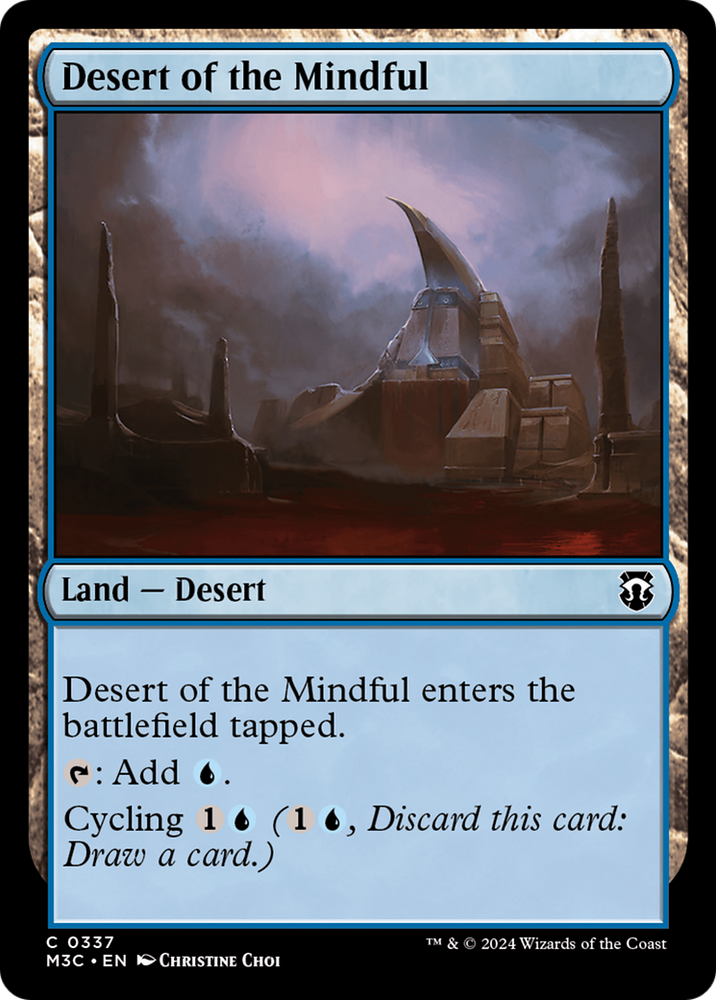 Désert de la pleine conscience (Ripple Foil) [Modern Horizons 3 Commander] 