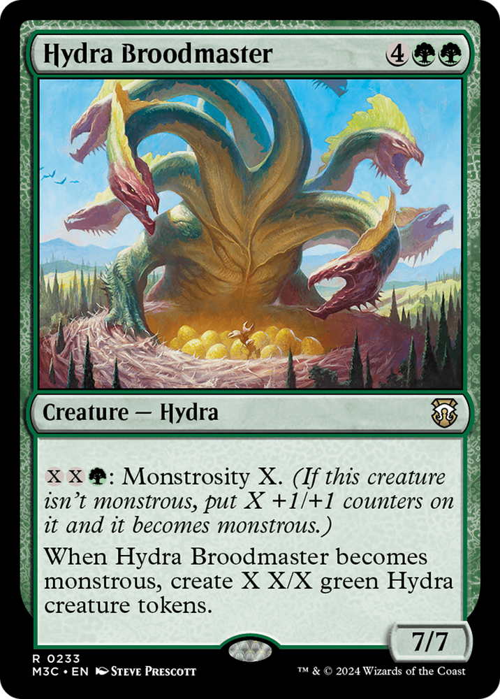 Hydra Broodmaster (Ripple Foil) [Modern Horizons 3 Commander] 