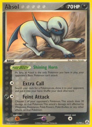 Absol (15/92) (Stamped) [EX: Legend Maker]