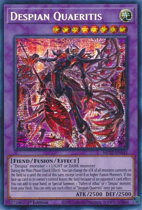 Despian Quaeritis [MP22-EN141] Prismatic Secret Rare