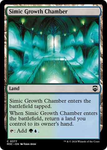 Chambre de croissance Simic (Feuille d'ondulation) [Modern Horizons 3 Commander] 