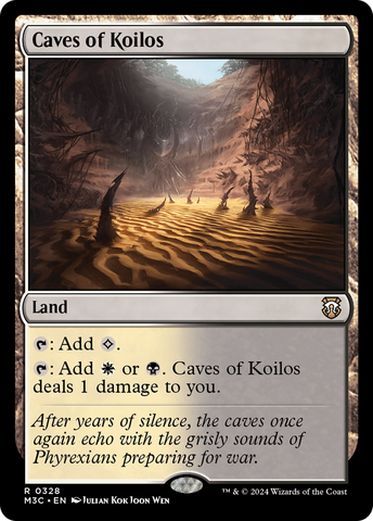 Grottes de Koilos (Ripple Foil) [Modern Horizons 3 Commander] 