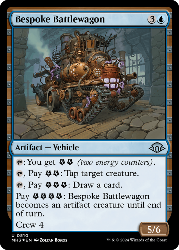 Battlewagon sur mesure (Ripple Foil) [Modern Horizons 3] 