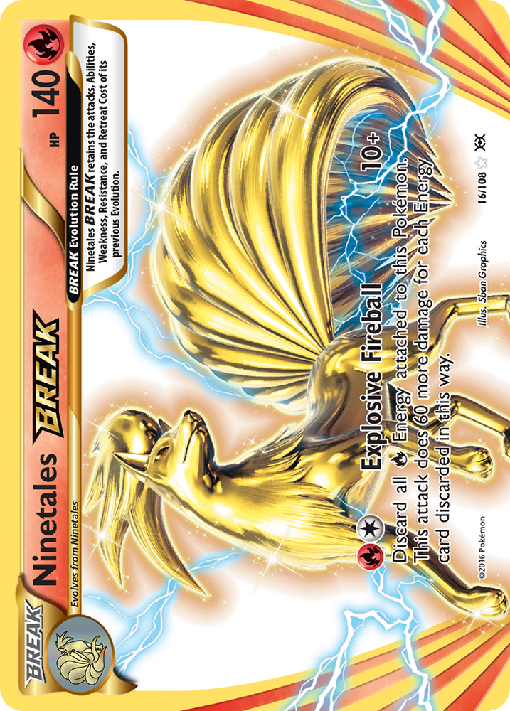 Ninetales BREAK (16/108) [XY: Evolutions]