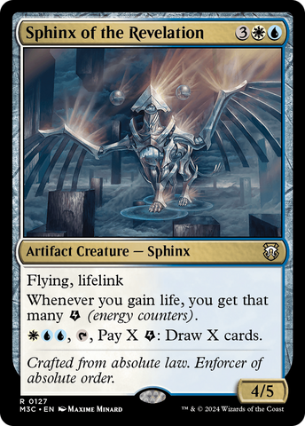 Sphinx de la révélation (Ripple Foil) [Modern Horizons 3 Commander] 