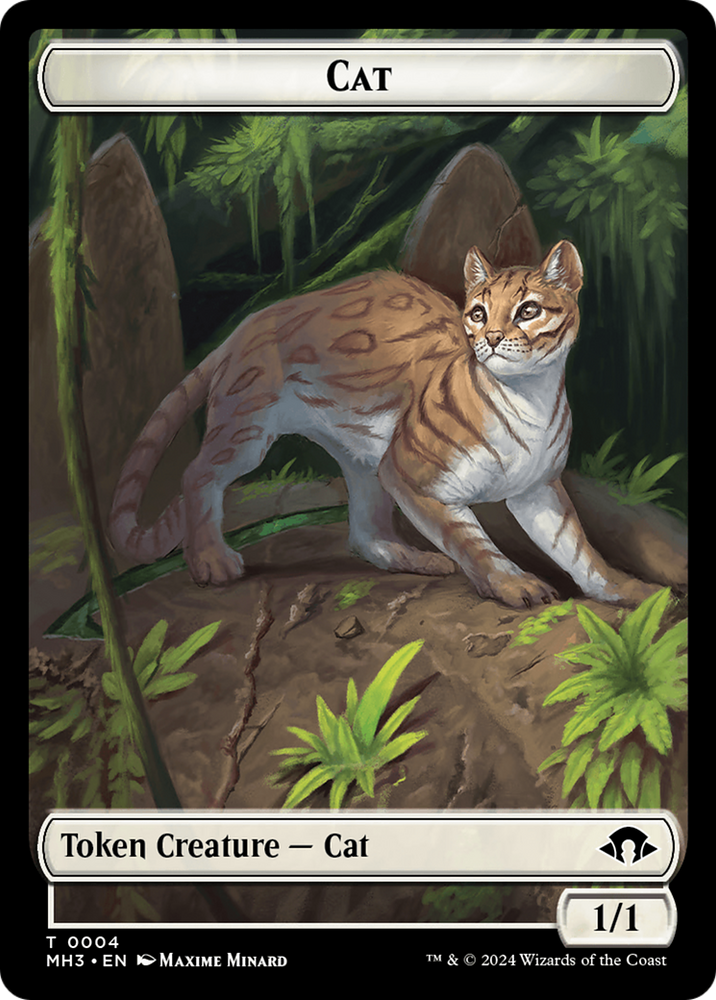 Jeton de chat [Jetons Modern Horizons 3] 