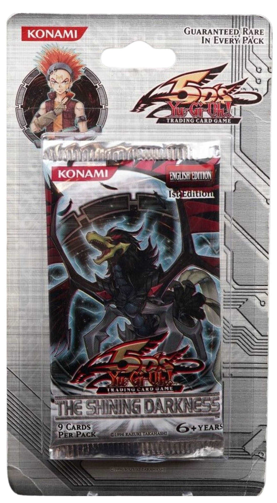 Yugioh - The Shining Darkness Blister Pack - 1st Edition