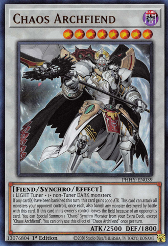 Chaos Archfiend [PHHY-EN039] Ultra Rare