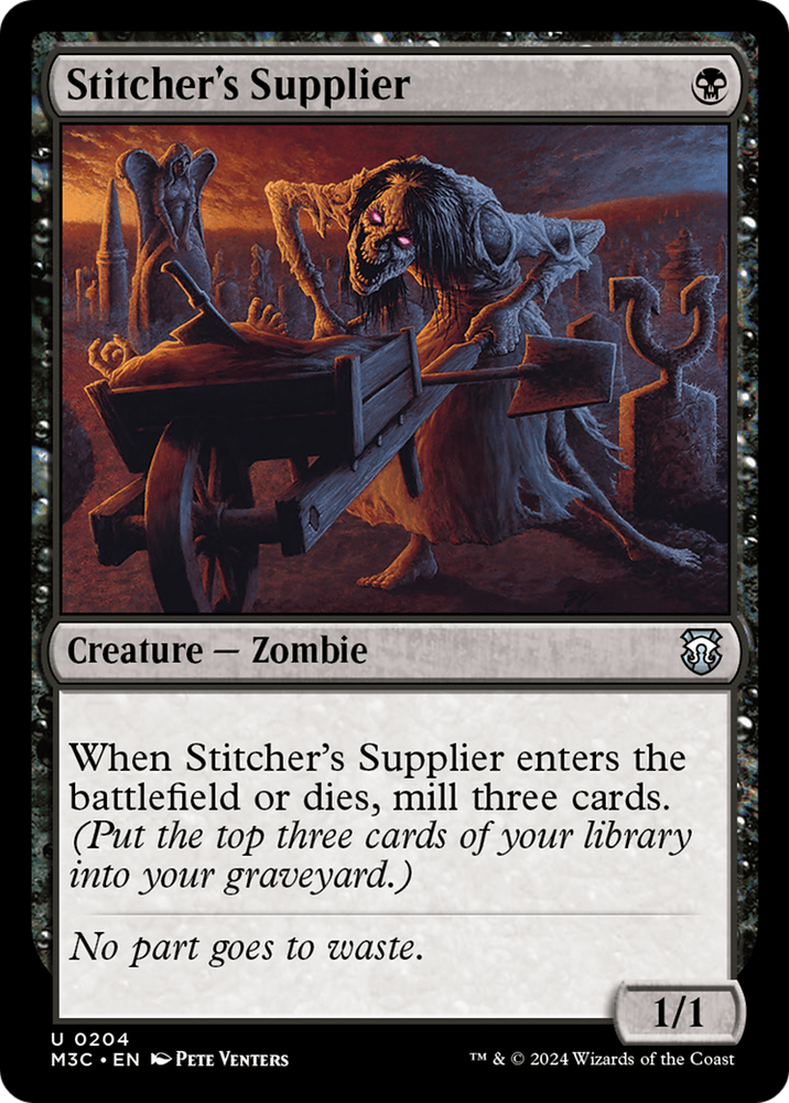 Fournisseur de Stitcher (Ripple Foil) [Modern Horizons 3 Commander] 