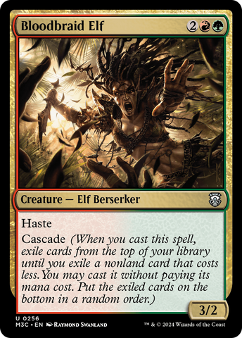 Elfe aux tresses de sang [Commandant de Modern Horizons 3] 