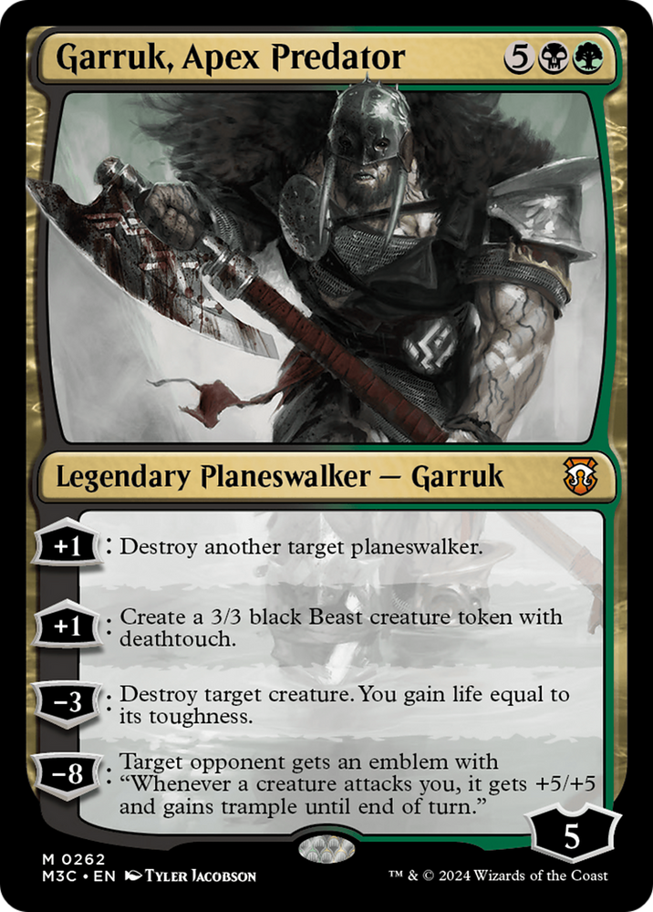 Garruk, prédateur Apex [Commandant de Modern Horizons 3] 