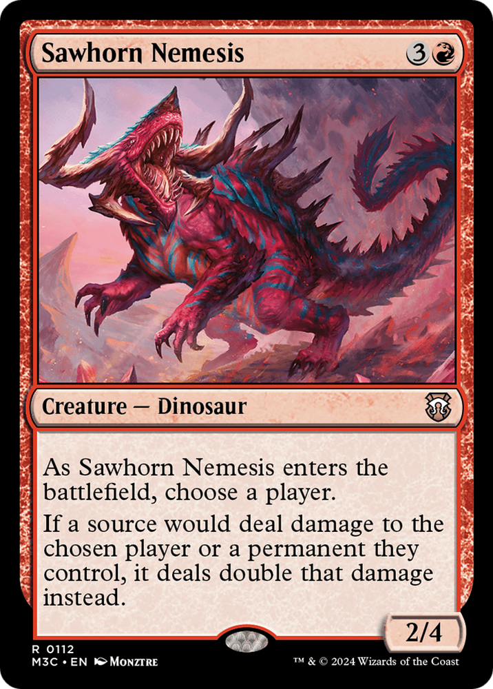 Sawhorn Nemesis [Commandant de Modern Horizons 3] 