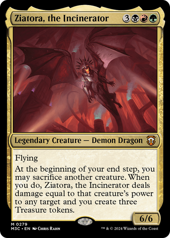 Ziatora, l'incinérateur [Modern Horizons 3 Commander] 