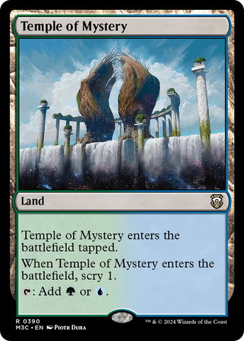 Temple du mystère (Ripple Foil) [Modern Horizons 3 Commander] 