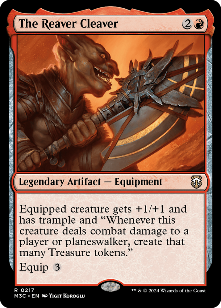 Le Reaver Cleaver (Ripple Foil) [Modern Horizons 3 Commander] 