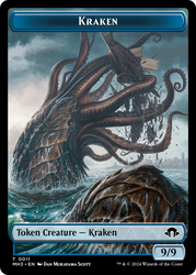 Germe Phyrexian // Jeton double face Kraken [Modern Horizons 3 Tokens] 