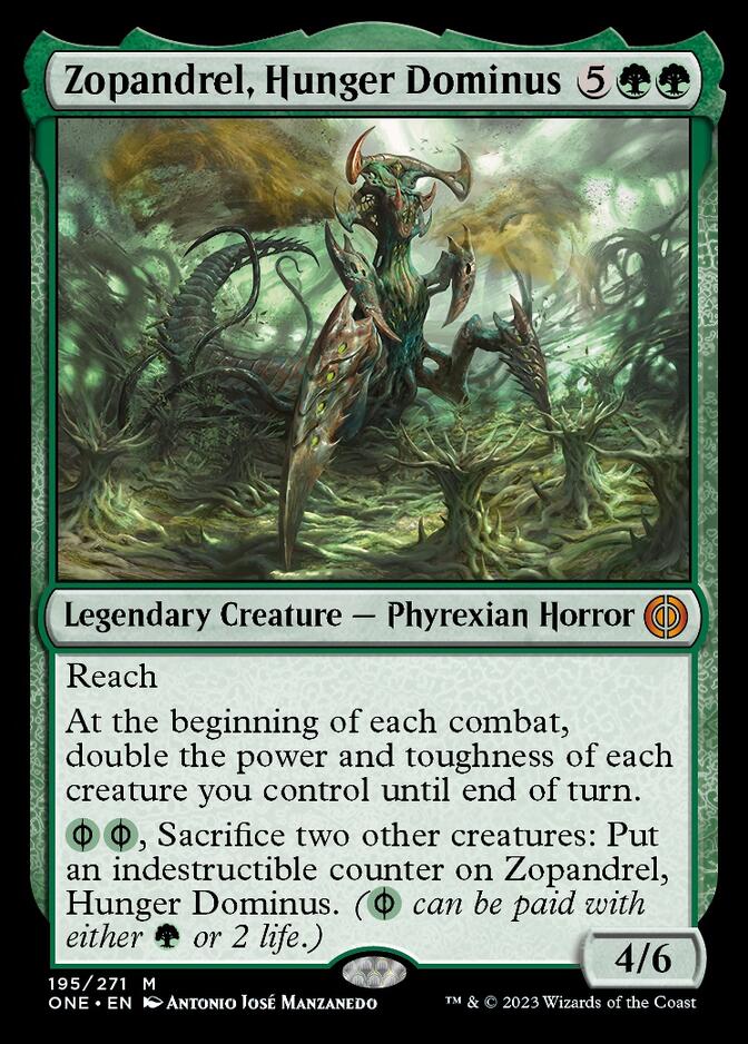 Zopandrel, Hunger Dominus [Phyrexia : Tous seront un] 