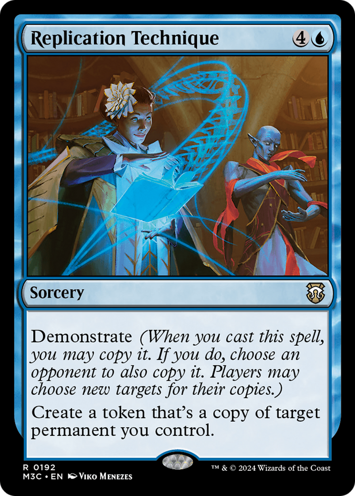 Technique de réplication (Ripple Foil) [Modern Horizons 3 Commander] 