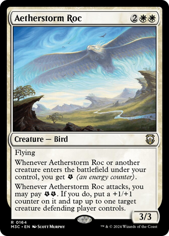 Aetherstorm Roc (Ripple Foil) [Modern Horizons 3 Commander] 