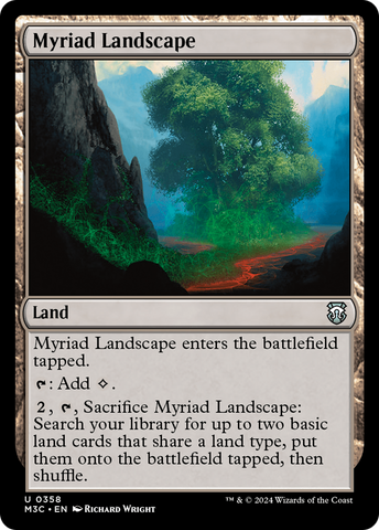 Myriade de paysages (Ripple Foil) [Modern Horizons 3 Commander] 