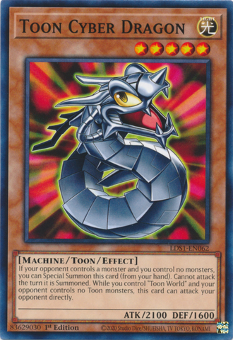 Toon Cyber Dragon [LDS1-EN062] Common