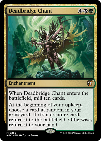 Chant de Deadbridge [Modern Horizons 3 Commander] 