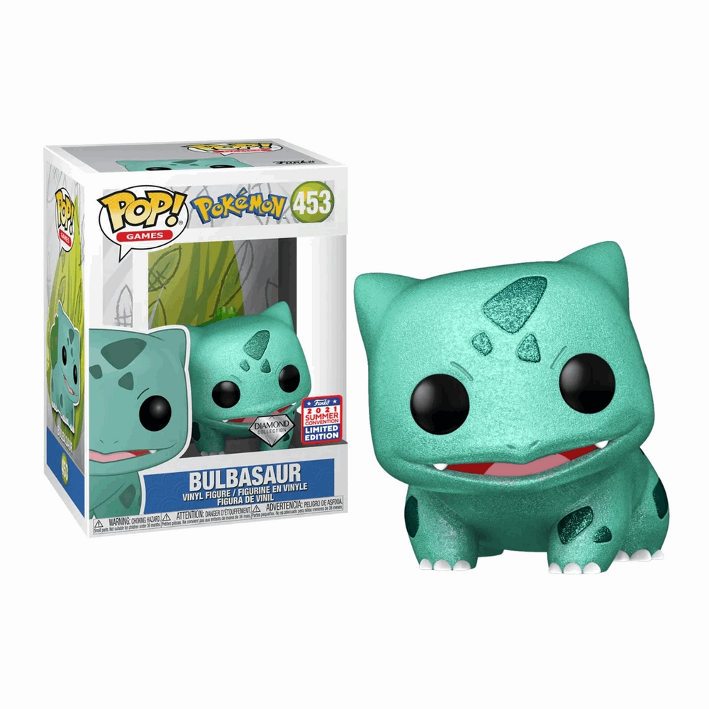 Pokemon - Funko POP! Diamond Bulbasaur (Funko 2021 Summer Convention)