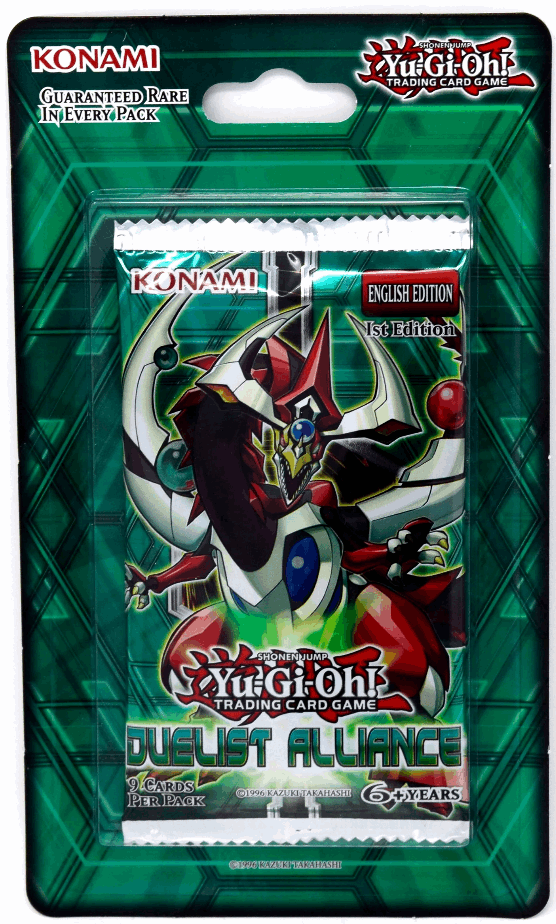 Yugioh - Duelist Alliance Blister Pack - 1st Edition