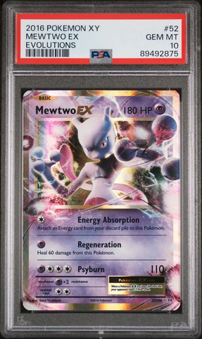 Pokemon - PSA 10 - Mewtwo EX - EX Evolutions